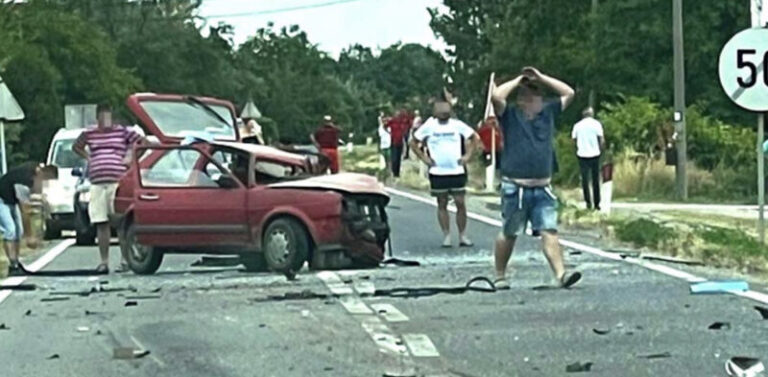Teška nesreća na magistralnom putu: Sudarili se Golf i kamion