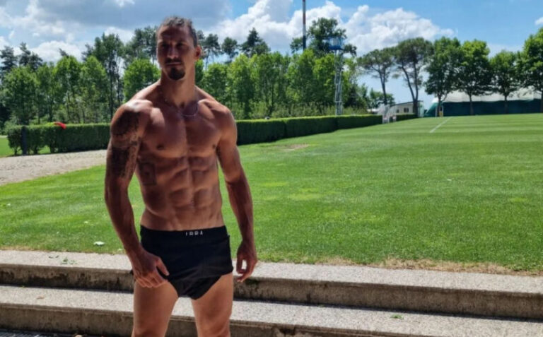 Brutalna forma: Ibrahimović pokazao isklesano tijelo