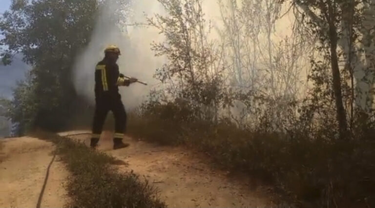 Herojska borba vatrogasaca: Spriječili širenje požara prema Boračkom jezeru (VIDEO)