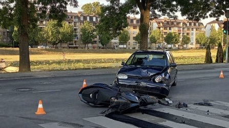 TEŠKA NESREĆA U BIH: Automobil udario motociklistu