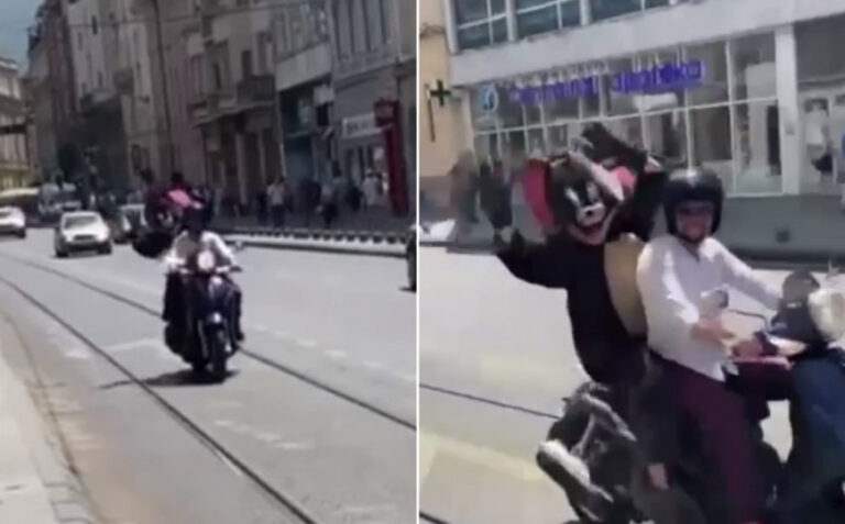 Nakon Spidermana, sarajevskim ulicama provozao se i miš Jerry