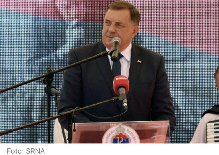 Dodik danas opet o secesiji, RS nazvao “državom srpskog naroda povezanom sa Srbijom”