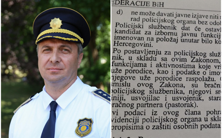 Naređena istraga, iz FUP-a tvrde: Nermin Šehović mora napustiti ovu policijsku agenciju!