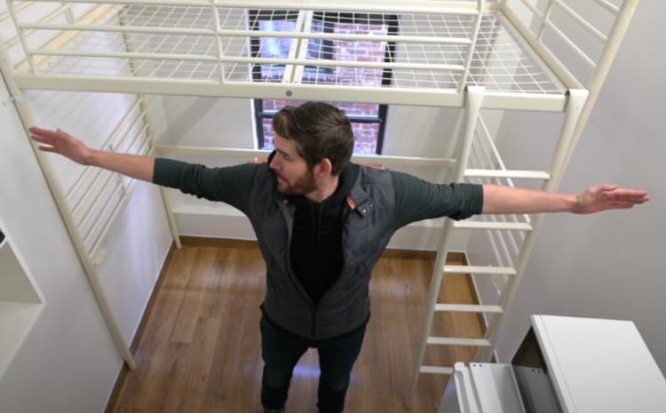Pogledajte život u apartmanu od pet kvadrata