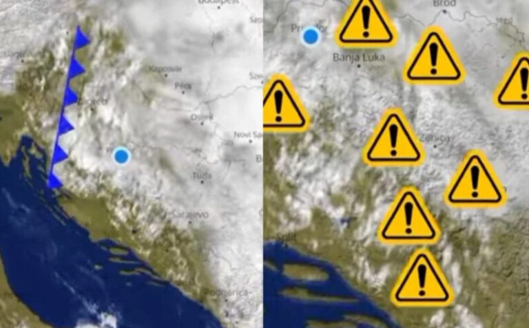 Bosanski lovci na oluje: Dio BiH je pod ciklonskim vrtlogom, evo šta će ciklona Luna donijeti