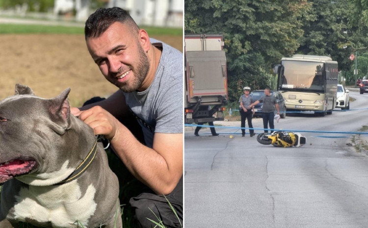 Ovo je motociklista koji je nastradao u Visokom