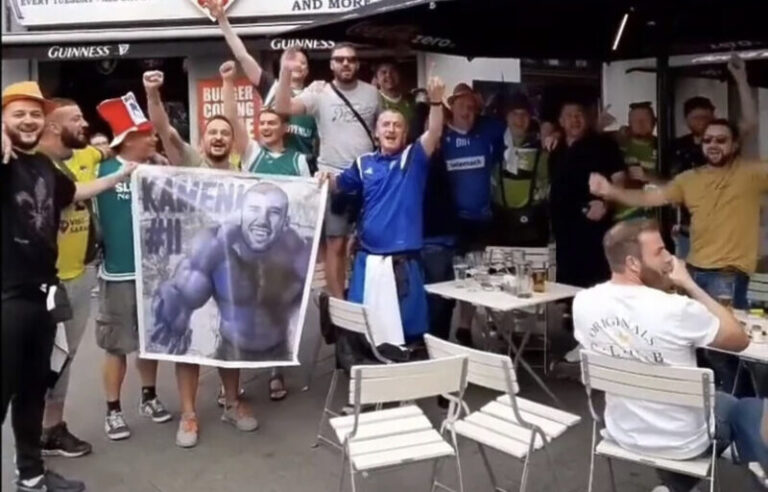 Odjekuje pjesma navijača BiH u Kelnu unatoč porazu, privukli su i pažnju Slovenaca