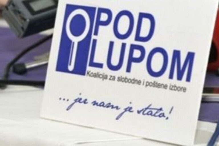 Koalicija “Pod lupom” objavila videa o izbornim nepravilnostima