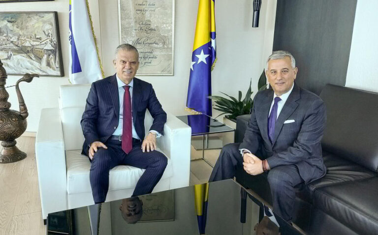 Radončić primio prvog zamjenika visokog predstavnika Džonatana Menutija 