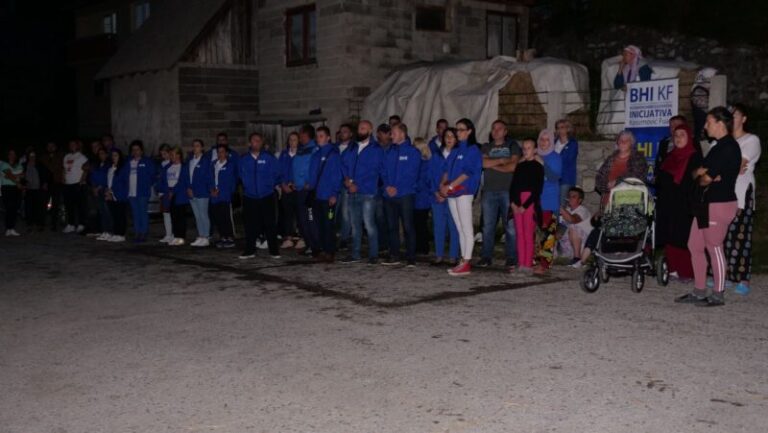 Mještani Peševića i Trešnjeve Glave pokazali da su uz BHI KF i ideju Fuada Kasumovića (FOTO)