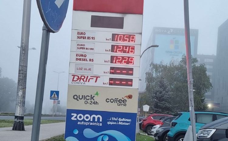 Ovo su nove cijene goriva u Hrvatskoj: Evo koliko je jeftinije u odnosu na BiH
