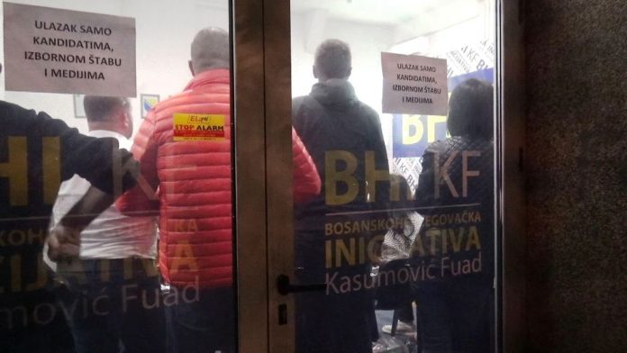BHI KF prema nezvaničnim rezultatima ubjedljivo vodi u Zenici za sve nivoe vlasti