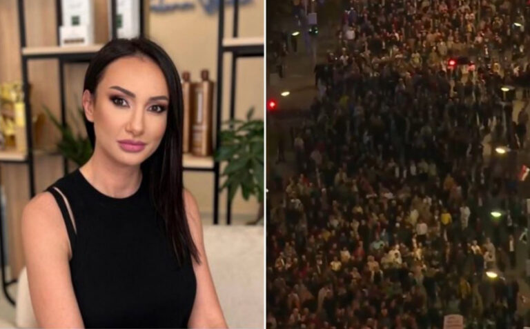 Dodikova kćerka minimizira proteste opozicije: Gdje su vam snimci iz zraka