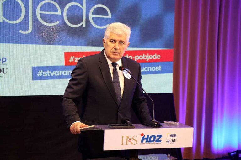 Ćović poručio da BiH ne može funkcionirati bez Hrvata kao jednakopravnog naroda