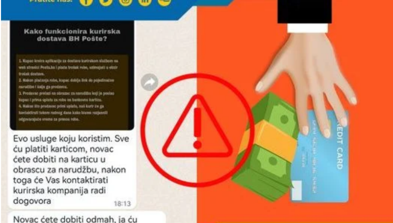 Upozorenje građanima: Pojavila se lažna nagradna igra, ne šaljite svoje bankovne račune!