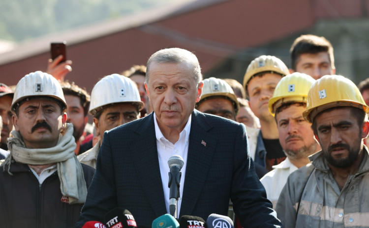 Erdoan: U rudarskoj nesreći poginuo 41 radnik