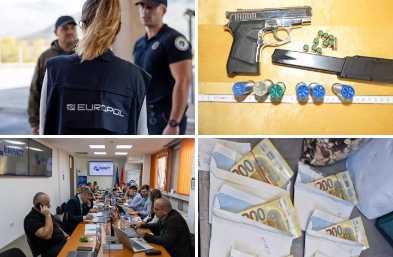 Velika policijska akcija 28 evropskih zemalja. Glavna meta bila je “Balkanska ruta”, uhapšene 382 osobe