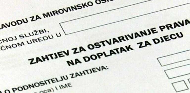 Roditelji djece s posebnim potrebama iz ZDK-a traže ukidanje cenzusa za dječiji doplatak