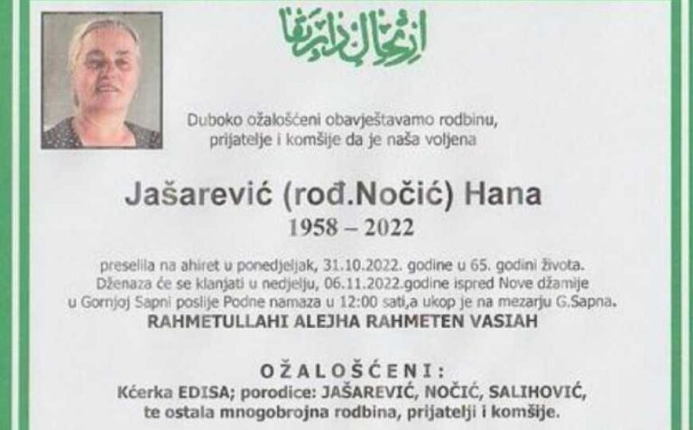 POTVRĐENO: Žena iz Sapne je zadavljena i potom bačena u šaht