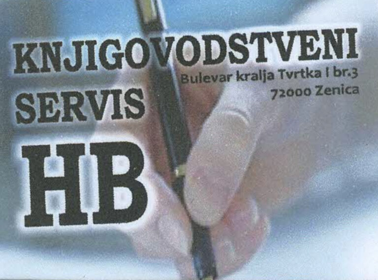 OGLAS ZA POSAO: Knjigovodstveni servis “HB” u Zenici traži knjigovođu