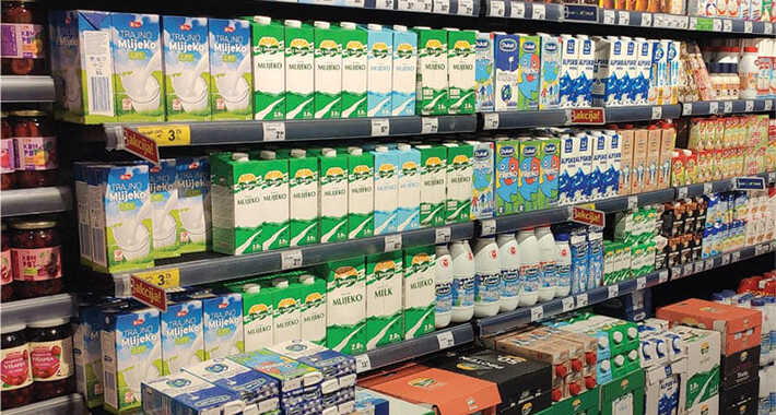 Inflacija divlja u Srbiji: Litar mlijeka skoro dva eura