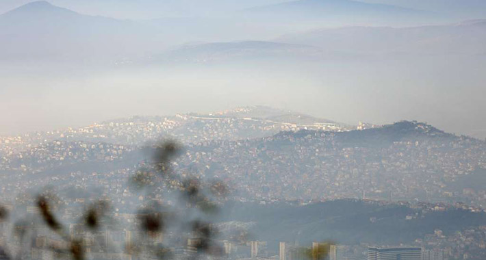 Sarajevo najzagađeniji grad u BiH, evo kome se ne preporučuje boravak na otvorenom
