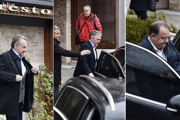 Izetbegović, Komšić i Nikšić na sastanku u sarajevskoj kafani: Na stolu formiranje vlasti