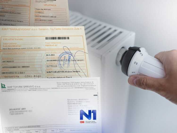 Evo kakvi su računi za grijanje stigli građanima i kakve su najave za 2023.