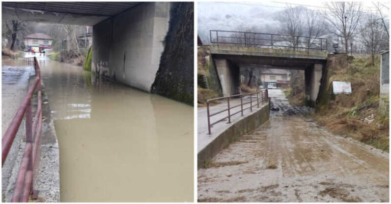 Mještani Nemilskog sliva bili odsječeni od M-17 zbog poplavljenog podvožnjaka