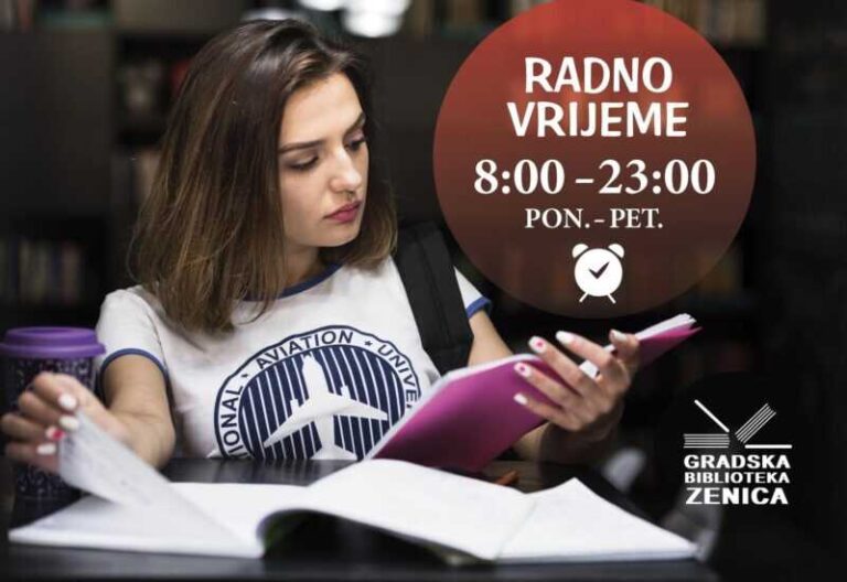 UČENJE DO KASNO U NOĆ: Zenička biblioteka produžila rad čitaonice do 23 sata