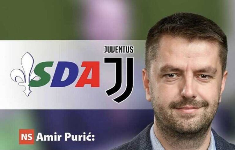 Političar iz Naše stranke uporedio SDA i Juventus: Imaju najviše para, a nikom nije jasno kako