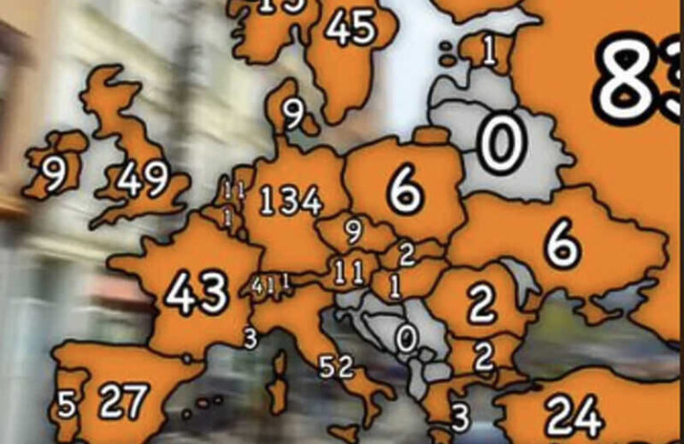 Zanimljiva karta otkriva broj milijardera u zemljama Evrope: Koliko ih ima u BiH