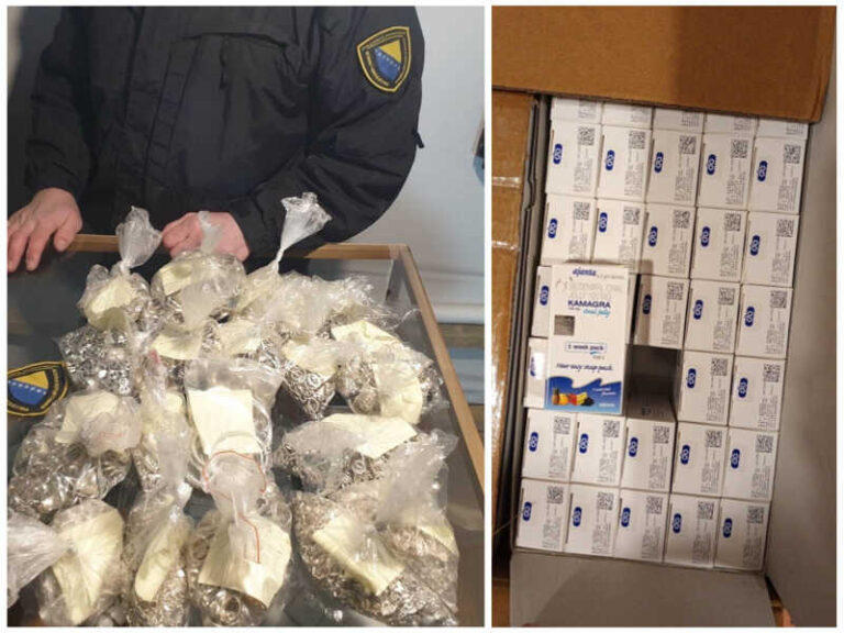 Oduzeta veća količina Kamagre i srebra