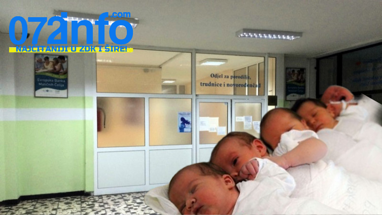 LIJEPE VIJESTI: U Kantonalnoj bolnici Zenica rođeno 10 beba