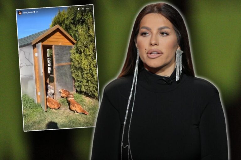 Seka Aleksić u dvorištu luksuzne vile posjeduje kokošinjac: Pjevačica sve objavila! (FOTO)
