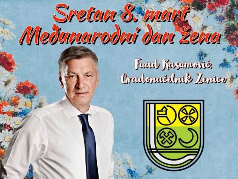 <strong>Gradonačelnik Fuad Kasumović čestitao Međunarodni dan žena</strong>