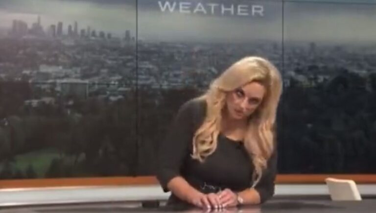 Voditeljica vremenske prognoze se onesvijestila tokom emisije uživo