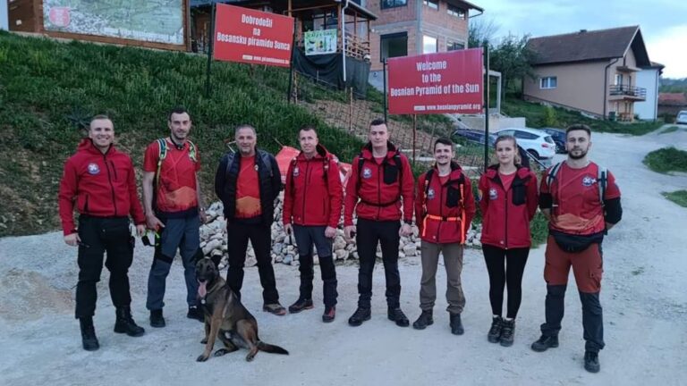 GSS Zenica: Državljanin Srbije se izgubio na piramidama Sunca, potraga uspješno okončana