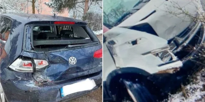 Dramatična potjera u BiH: Vozačicu Golfa udario kombi, ona ga ganjala i – uhvatila!