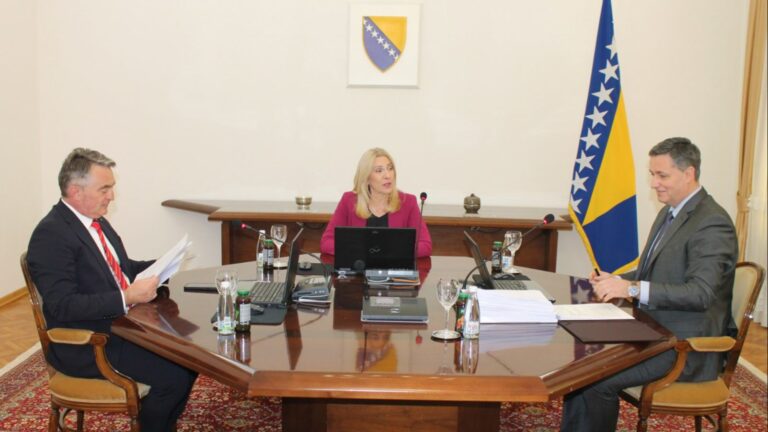 Održana 11. vanredna sjednica Predsjedništva BiH