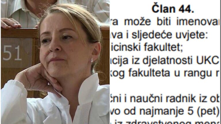 Sebija mora ići iz KCUS-a 