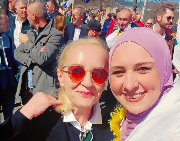 Sebija Izetbegović tvrdi da nije rekla da ‘crknu dušmani’: Protest je bio izrazito emotivan