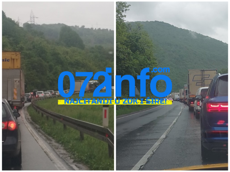 HAOS NA M-17 KOD ZENICE: Kilometarske kolone vozila zbog…