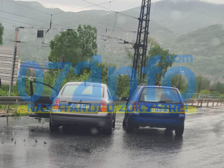 NOVA NESREĆA NA M-17 KOD ZENICE: Sudar dva automobila, policija na licu mjesta