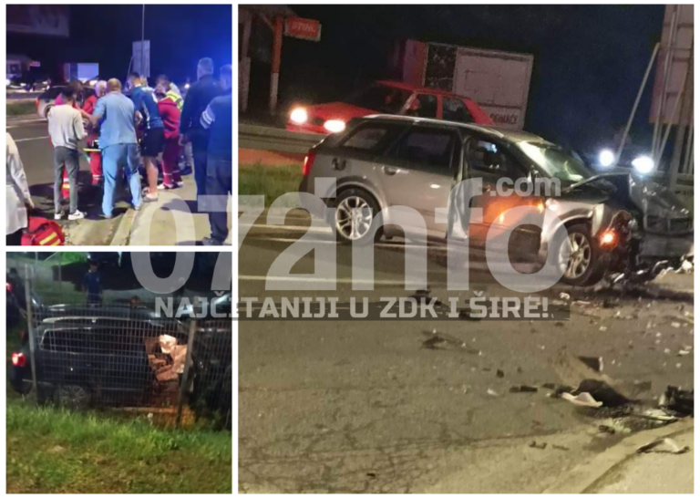Stravična nesreća na Kaoniku, više povrijeđenih (FOTO)