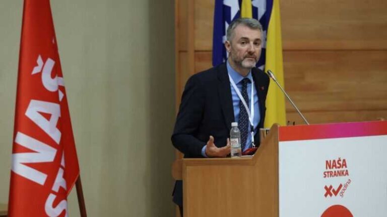 Edin Forto ostaje predsjednik Naše stranke: Ovo su imena potpredsjednika