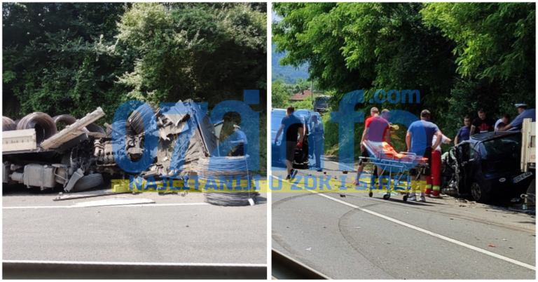 STRAVIČNA NESREĆA NA M-17 KOD MAGLAJA: Ima teško povrijeđenih