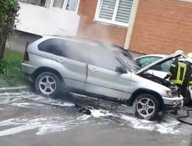 Policija o incidentu na Meokušnicama: Gorio BMW