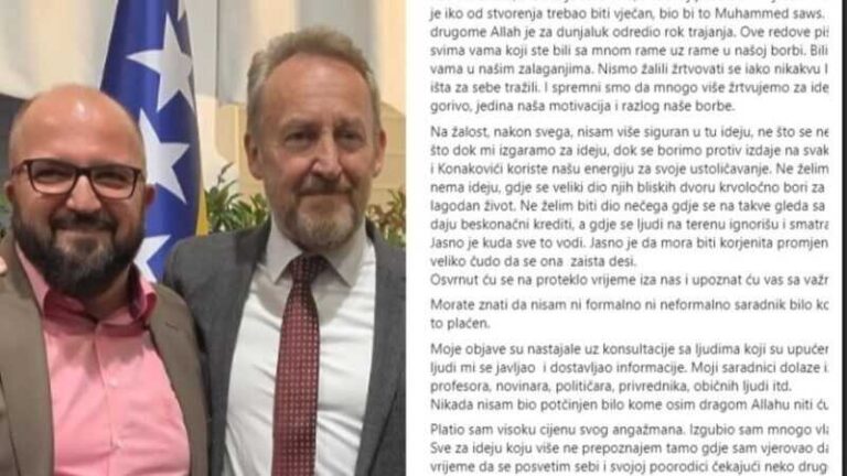 Radikal shvatio da je dinastija gotova: Mulahusić objasnio da se povlači sa društvenih mreža