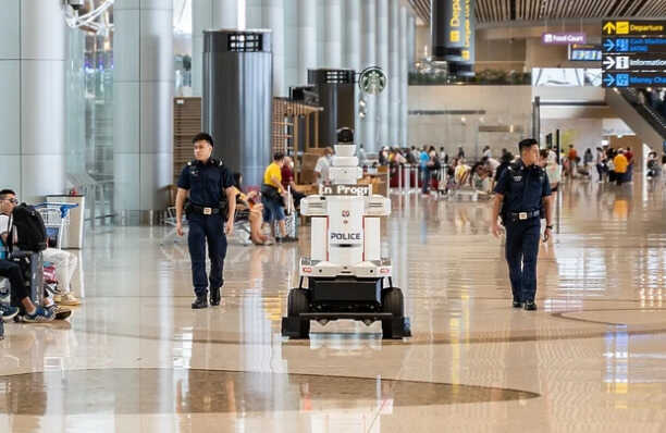 Singapur uvodi policajce-robote: Patrolirat će aerodromom i pomagati snagama sigurnosti
